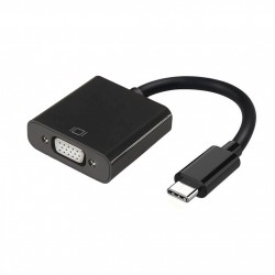 ADAPTADOR USB-C MACHO A VGA HEMBRA 15CM