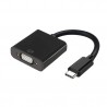 ADAPTADOR USB-C MACHO A VGA HEMBRA 15CM
