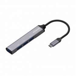 HUB USB-C3.1 A 4X USB 3.1 PLATA