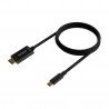 CABLE USB C M-HDMI M 2M 4K30Hz NEGRO