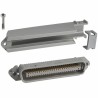 CONECTOR TELCO 50P MACHO CODO 90º AMP