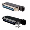 CONECTOR TELCO 50P MACHO CODO 90º NEGRO