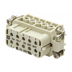CONECTOR 10 PINES HEMBRA...