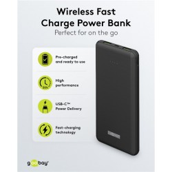 POWERBANK 10.000 mAh 2 SALIDAS USB+USB C