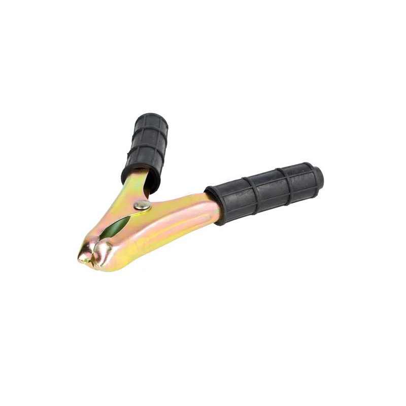 PINZA DE COCODRILO GRANDE NEGRA 25mm