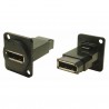 CONECTOR ADAPTADOR DISPLAYPORT H-H PANEL