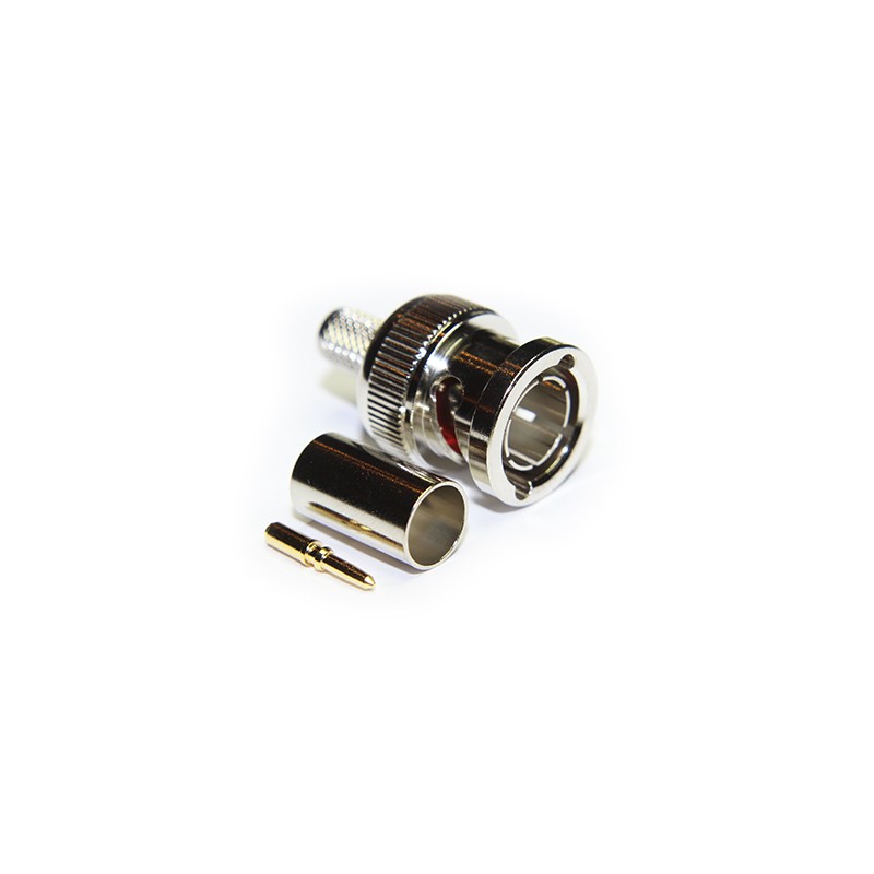 CONECTOR BNC MACHO RG59 1G CRIMPAR
