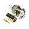 CONECTOR BNC MACHO RG223 CRIMPAR