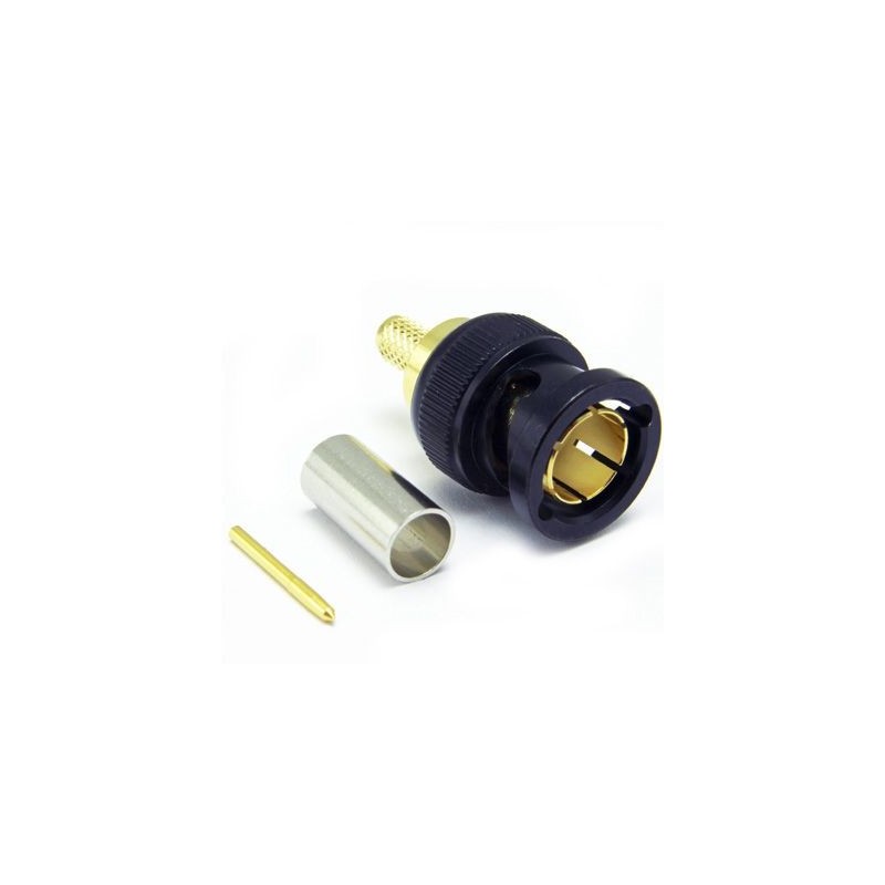 CONECTOR BNC MACHO BELDEN 485R HD 12G