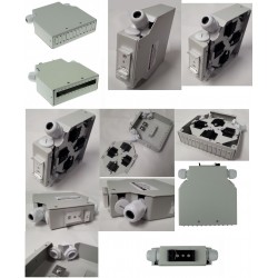 CAJA METALICA CARRIL DIN 12xLC Duplex