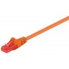 CABLE UTP CAT6 RJ45 M-M 1,5M NARANJA