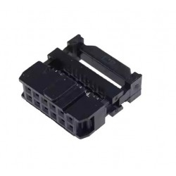CONECTOR SOCKET 12 VIAS CABLE PLANO