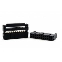 CONECTOR SOCKET 20 VIAS CABLE PLANO