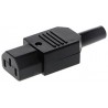 CONECTOR ALIMENTACION C13 HEMBRA 16A