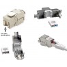 CONECTOR RJ45 HEMBRA SFTP CAT6A CON G/PO