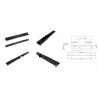PAR GUIAS FIJAS EXTENSIBLE DE 610 a 935