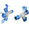 ADAPTADOR CETAC 16A 2P+T M-3x16A 2P+T H