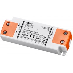 TRANSFORMADOR 220V AC-24VDC PARA LED 15W