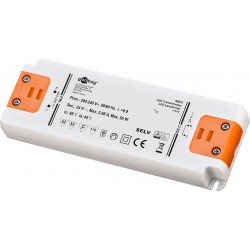 TRANSFORMADOR 220V AC-24VDC PARA LED 50W