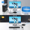 EXTENSOR KVM HDMI+USB HD CAT6 RJ45 120m