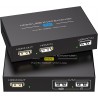 EXTENSOR KVM HDMI+USB HD CAT6 RJ45 120m
