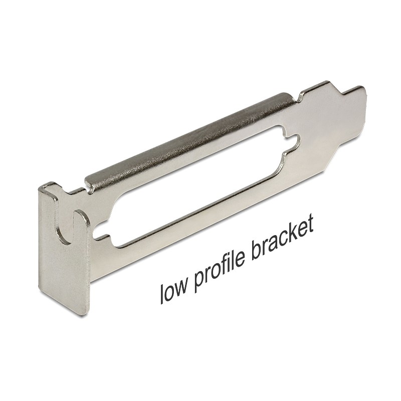 SLOT BRACKET Low Profile DB25 SUB-D25