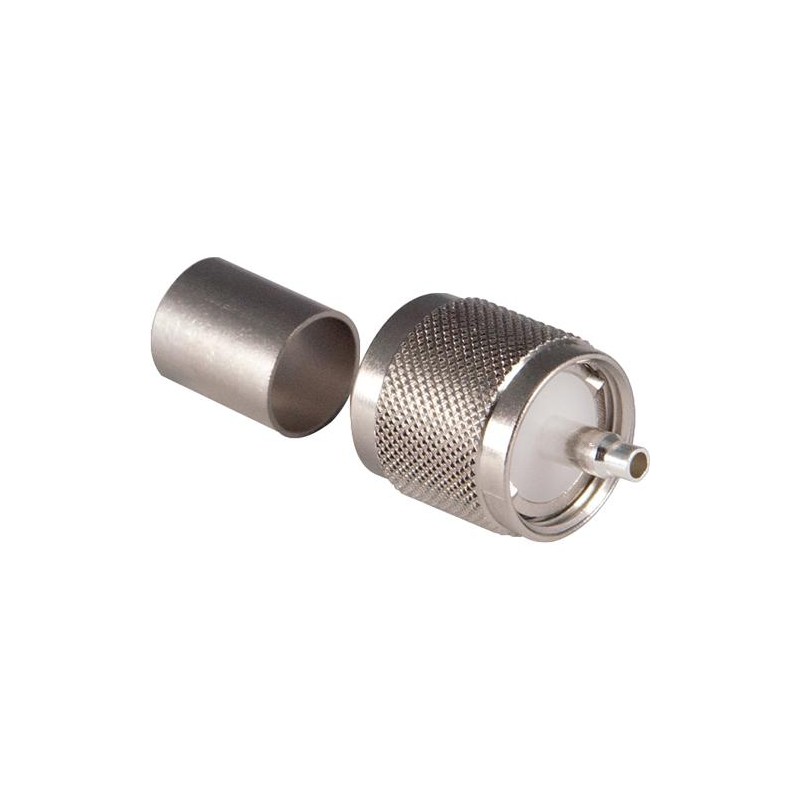 CONECTOR UHF PL259 RG213 MACHO CRIMPAR