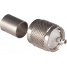 CONECTOR UHF PL259 RG213 MACHO CRIMPAR