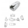 CAPUCHON PARA RJ45 CAT7 GRIS Ø8,5mm BIG