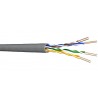 CABLE UTP CAT6 FLEXIBLE GRIS PVC