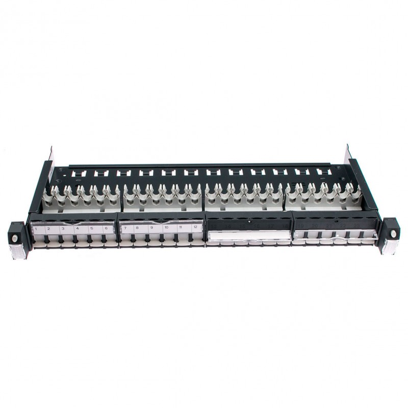 PANEL 19" 24P RJ45 VACIO UTP GP+GC SCHNE