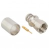 CONECTOR F MACHO PIN RG11 3G 10mm