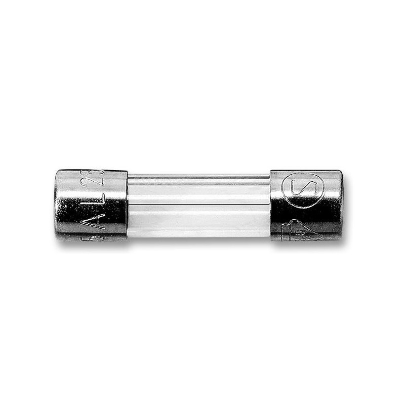 FUSIBLE CILINDRICO CRISTAL 5X20mm 20A