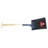PALA METAL PUNTA CUADRADA MANGO MADERA