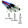 CABLE miniWECO MIDSIZE 12G UHD 1M NEGRO