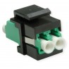 ADAPTADOR F.O. LC/APC DUPLEX SM KEYSTONE