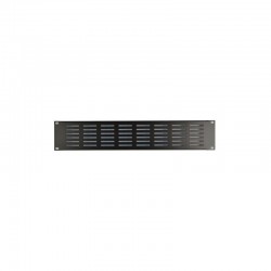 PANEL 19" 2U VENTILADO/PERFORADO NEGRO