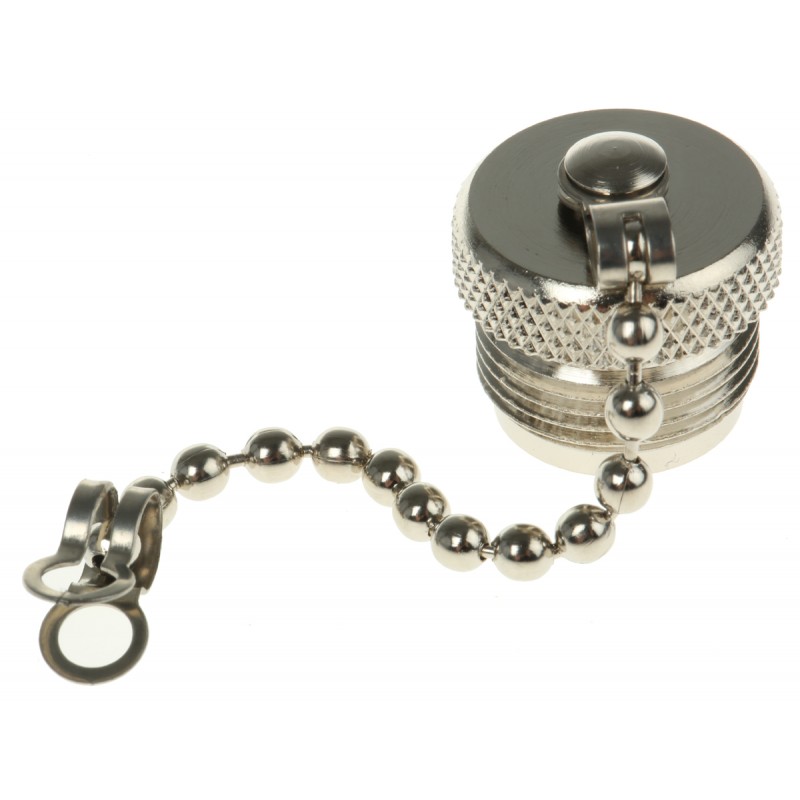 CAPUCHON TAPON "N" MACHO CON CADENA