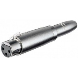 ADAPTADOR XLR3 H-JACK 6,3 H ST
