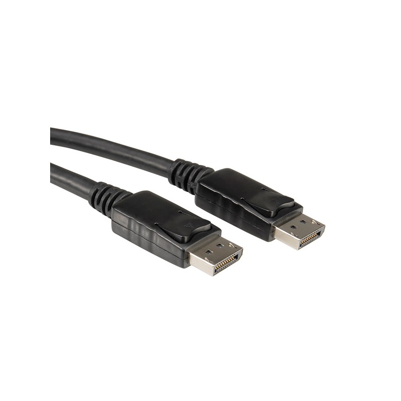 CABLE DISPLAYPORT M-M 5MTS NEGRO
