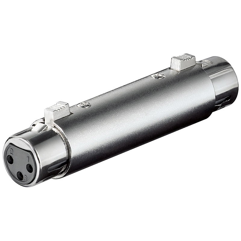 ADAPTADOR XLR3 HEMBRA-HEMBRA