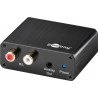 CONVERTIDOR AUDIO TOSLINK a MINIJACK-RCA