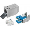 CONECTOR RJ45 HEMBRA SFTP CAT6A CORNING