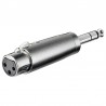 ADAPTADOR XLR3 H-JACK 6,3 M ST