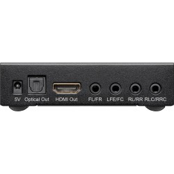 EXTRACTOR HDMI 4K AUDIO 7.1 4xJACK+TOSLI
