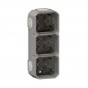 CAJA TRIPLE SUPERFICIE NEW PLEXO LEGRAND