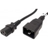 CABLE ALIMENTACION C13 H-C20 M 2M NEGRO