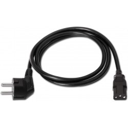 CABLE ALIMENTACION RED-CPU C13 1M NEGRO