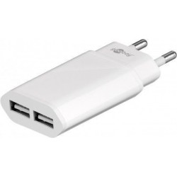 ALIMENTADOR 220V 2xUSB 2,4A...
