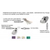 CONECTOR EZ-RJ45 MACHO FTP CAT6/6A/7